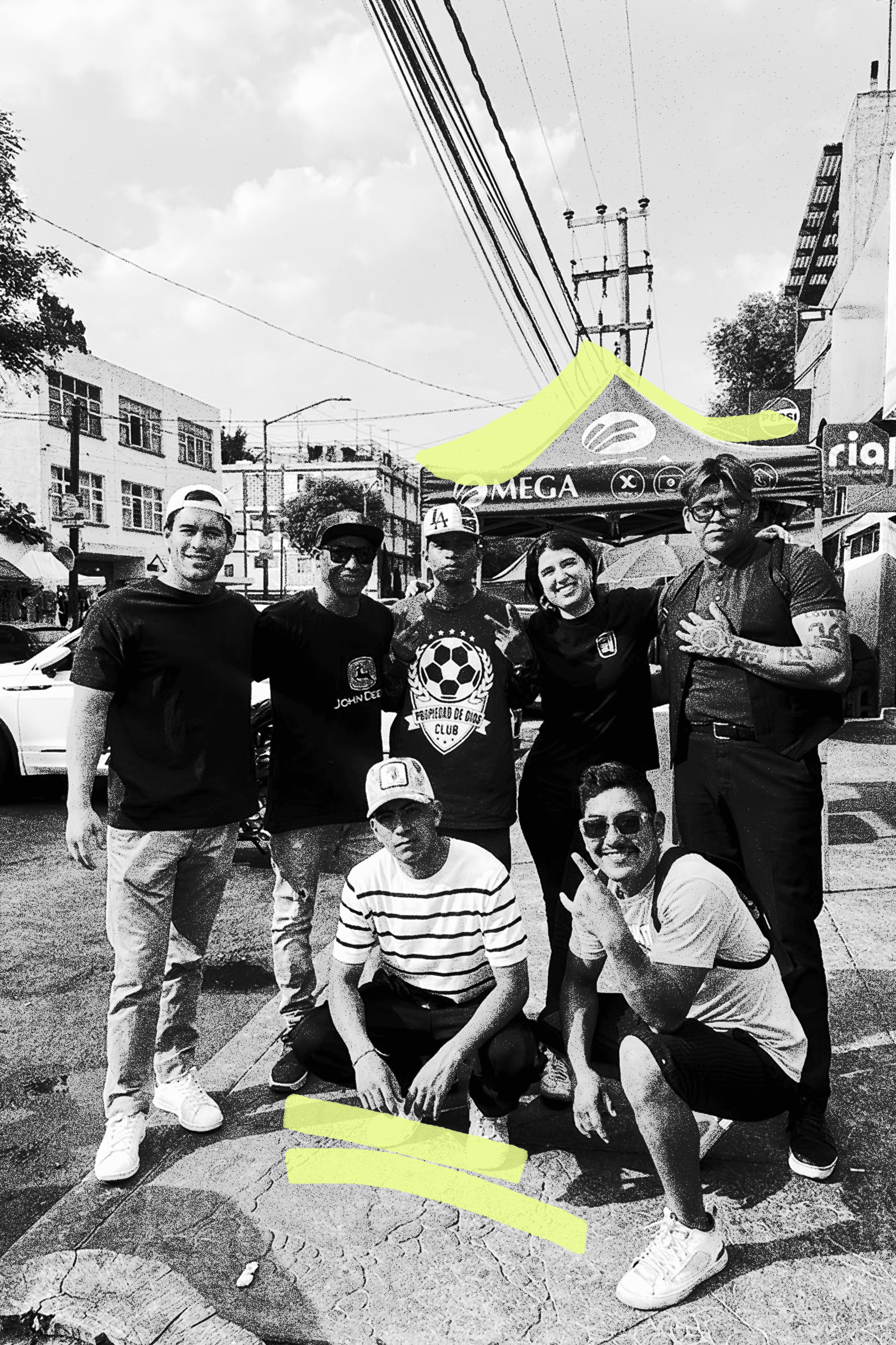 Equipo de SoundCloud Mexico durante trabajo de campo